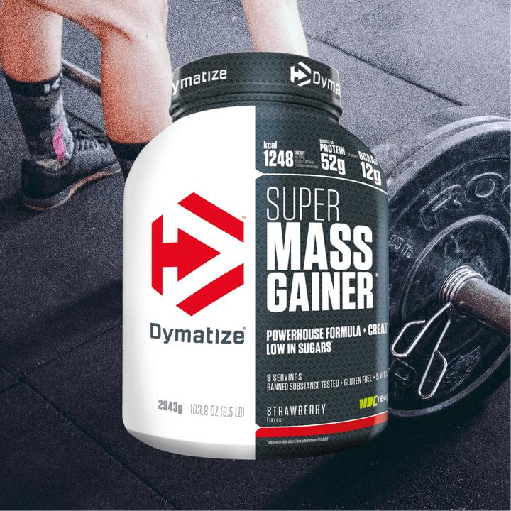 Immagine prodotto Dymatize Super Mass Gainer alla fragola (Fragola, 1 pz., 2943 g)
