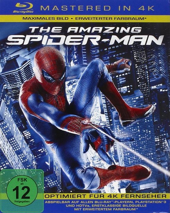 Actual product image The Amazing Spider-Man Remastered (Blu-ray, 2012, German)