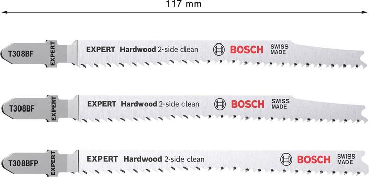 Actual product image Bosch Professional Zubehör Expert jigsaw blade set