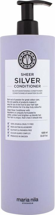 Produktbild Maria Nila Care & Style - Sheer Silver Conditioner (1000 ml)