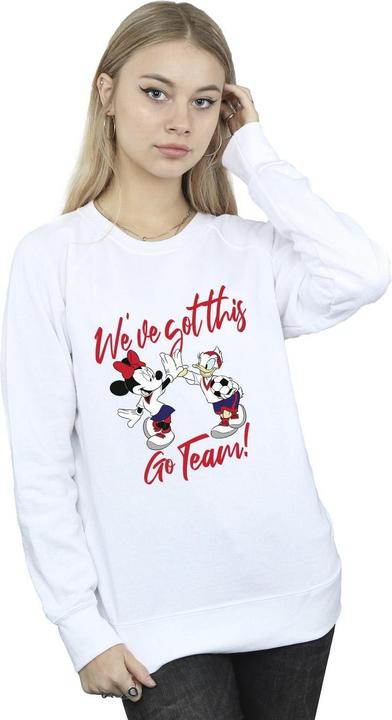 Immagine prodotto Disney Minnie Daisy We've Got This Felpa Donna (L)