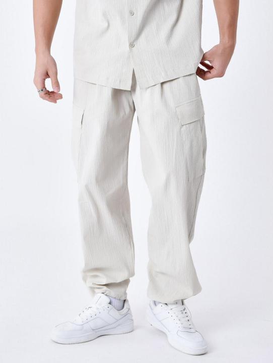 Immagine prodotto Project X Paris Pantaloni effetto stropicciato con tasche (M)