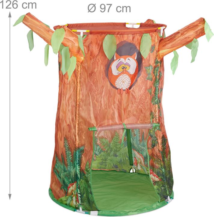 Actual product image Relaxdays Play tent