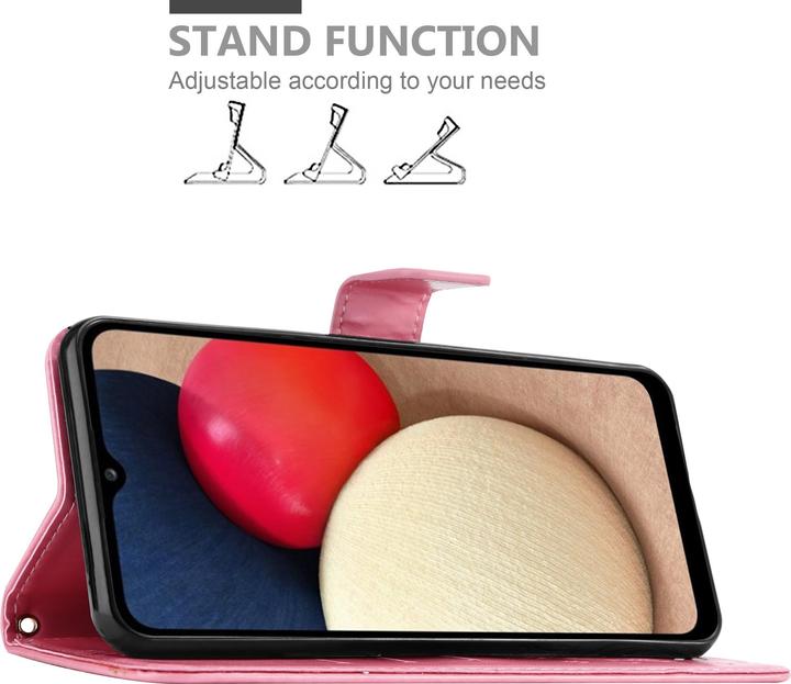 Image du produit Cadorabo Couverture du livre de fleurs (Samsung Galaxy A02s)