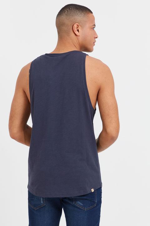 Actual product image Solid Isaak Men's Tank Top (M)
