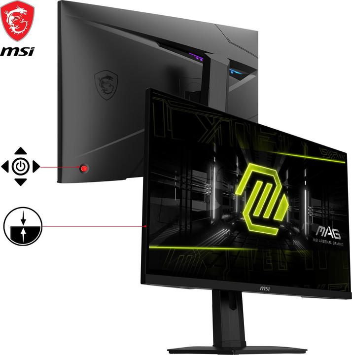 Produktbild MSI MAG 274QRFDE QD E2 (2560 x 1440 Pixel, 27")