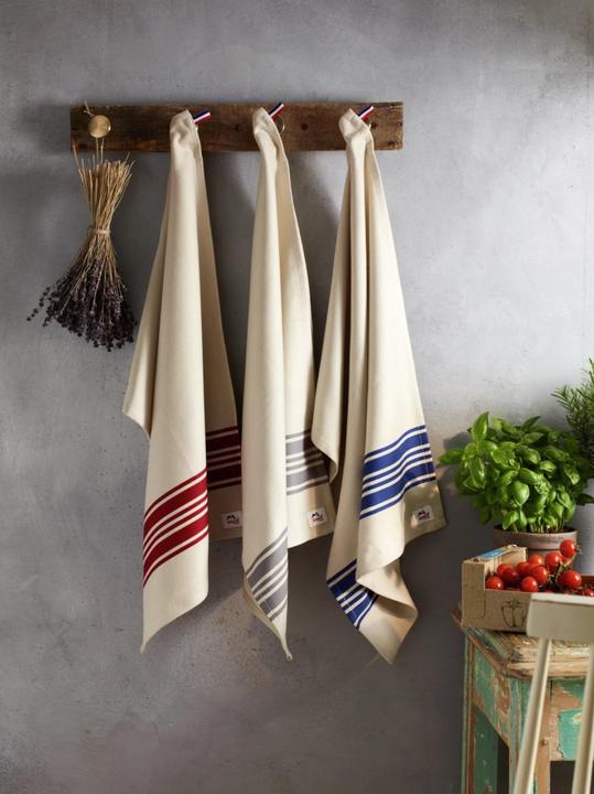 Immagine prodotto Staub Asciugamano da tè, 50 x 70 cm, 100% cotone, grigio (50 x 70 cm)