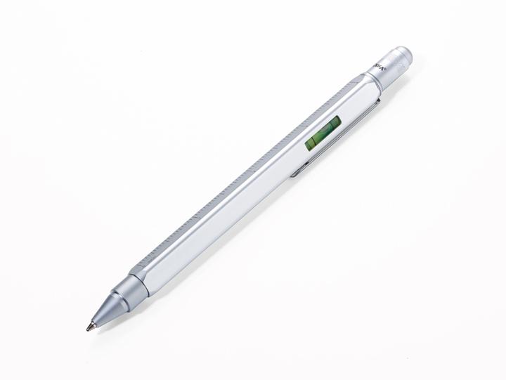 Image du produit Troika CONSTRUCTION SQUARE Stylo-bille multifonction carré, gris (Gris)