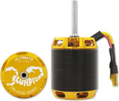 Actual product image Scorpion Electric motor HK-4540-400kv Ultimate (8mm shaft)