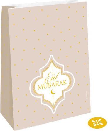 Produktbild Amscan Partybeutel Eid Ramadan (Geschenktüte, 6 x)