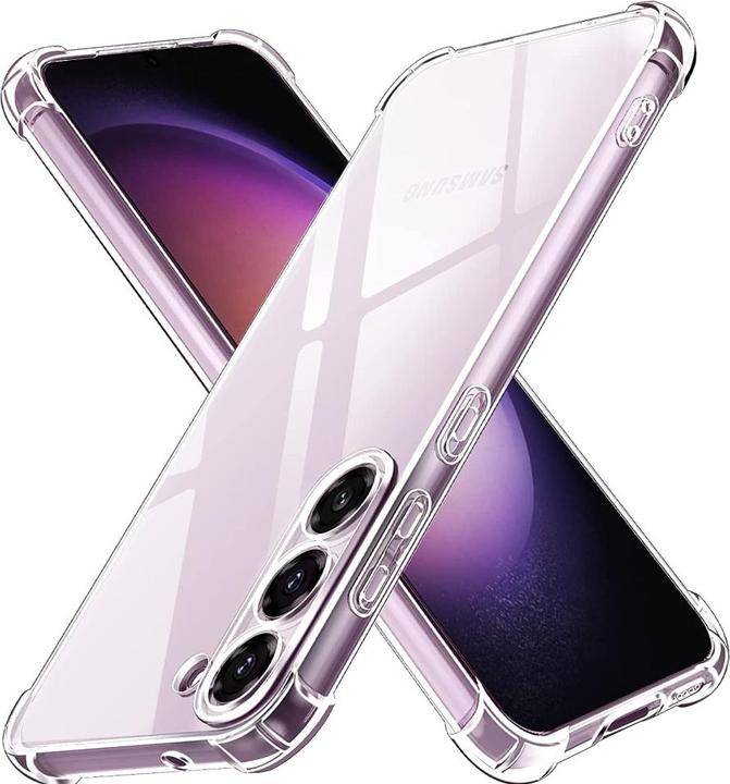 Actual product image Screenguard Crystal Soft Airbag Bumper (Samsung Galaxy S23+)