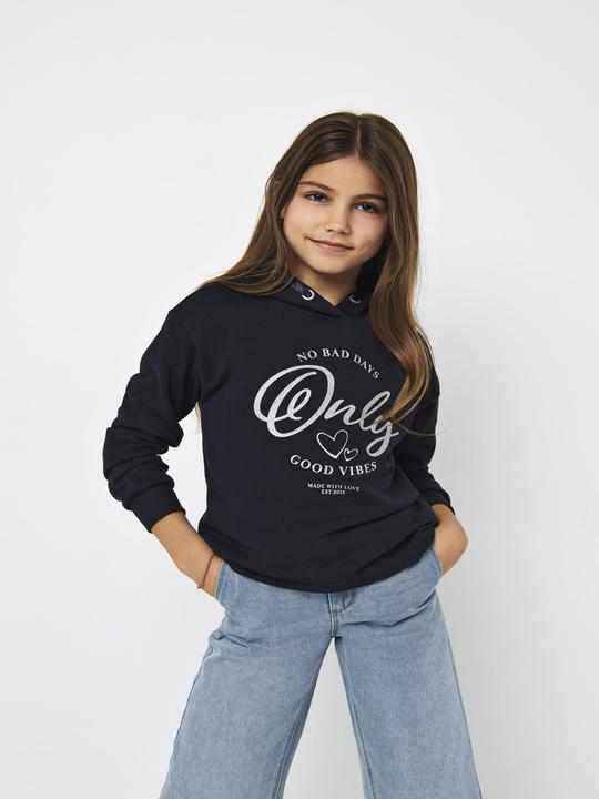 Image du produit Only Kogwendy Glitter Ls Hood Ub Swt Noos (110)