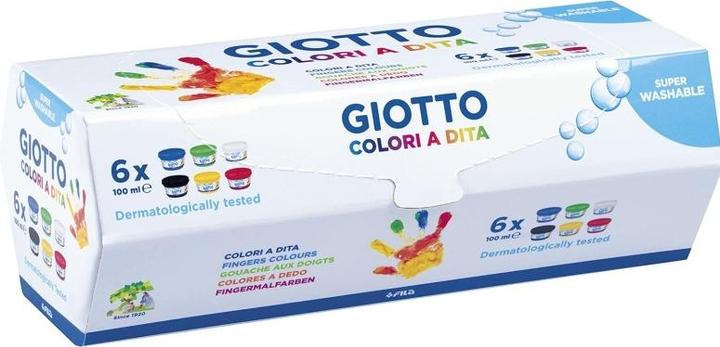 Image du produit Giotto Peinture au doigt (Multicolore, 100 ml)