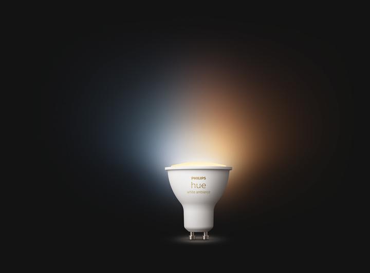 Actual product image Philips Hue White Ambiance BT (GU10, 5 W, 350 lm, 1 x, G)