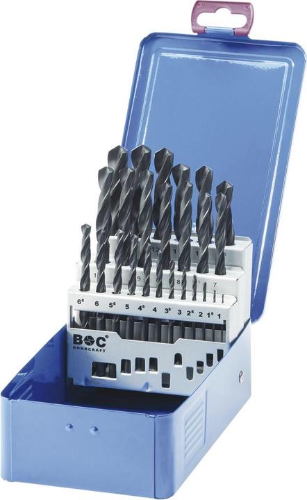 Bohrcraft M13 BC HSS-R DIN 338 // 1-13x0,5/25-tlg. (1 mm - 13 mm)
