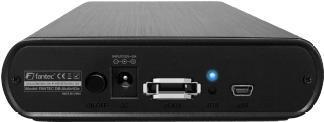 Actual product image Fantec DB-AluAir U2e HDD Enclosure Black 3.5"" (3.5")