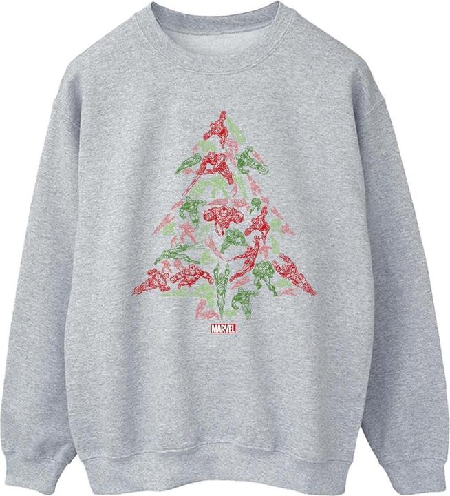 Produktbild Avengers Christmas Tree Sweatshirt (5XL)