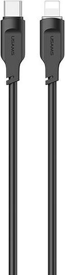 Produktbild Usams Ladekabel Typ-C zu Lightning PD - Schwarz (1.20 m, USB 3.0)