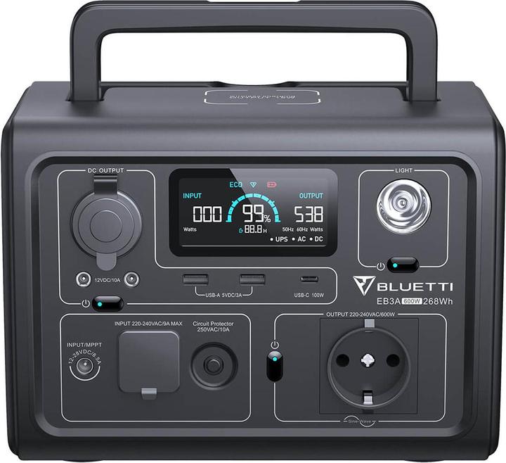 Produktbild Bluetti EB3A (268 Wh, 4.60 kg)