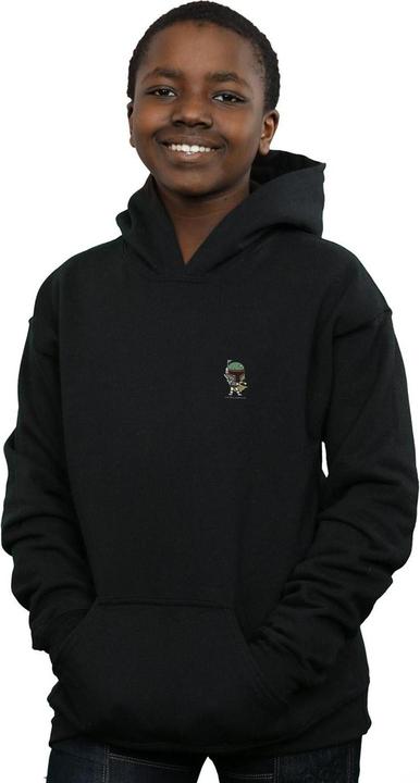 Actual product image Star Wars Boys Boba Fett Chest Print Hoodie (116)