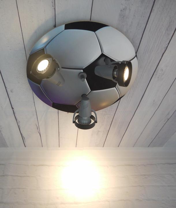 Actual product image Niermann Stand By grey-black spotlight 'Football