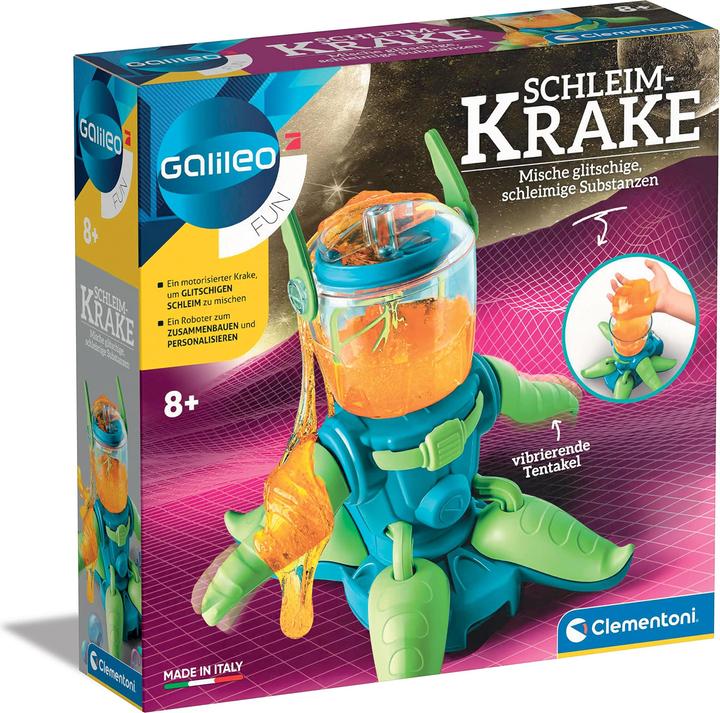 Produktbild Clementoni 59277 - Schleim-Krake, Experimentierkasten, ab 8 Jahren (DE-Ausgabe)