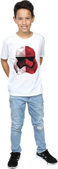 Immagine prodotto Star Wars Ragazzi Cubist Stormtrooper Helmet Cotton TShirt (140, 146)