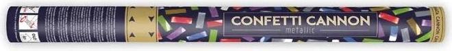 Actual product image Partydeco Confetti cannon, mix, 60cm (1 pkt / 1 pc.)