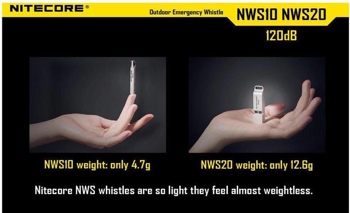 Image du produit Nitecore Sifflet de détresse - une chambre