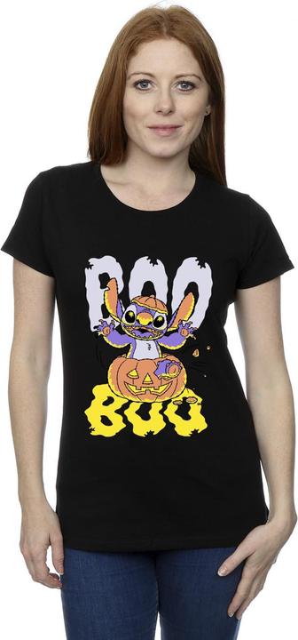 Immagine prodotto Lilo & Stitch Boo Maglietta Zucca Donna (M)