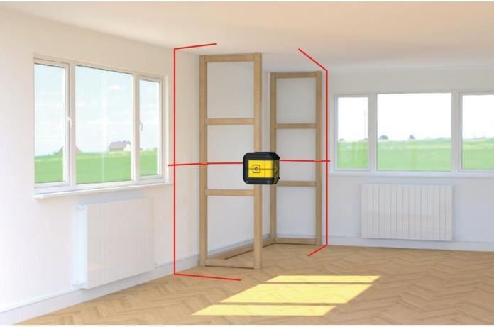 Actual product image Black & Decker Compact cross and line laser