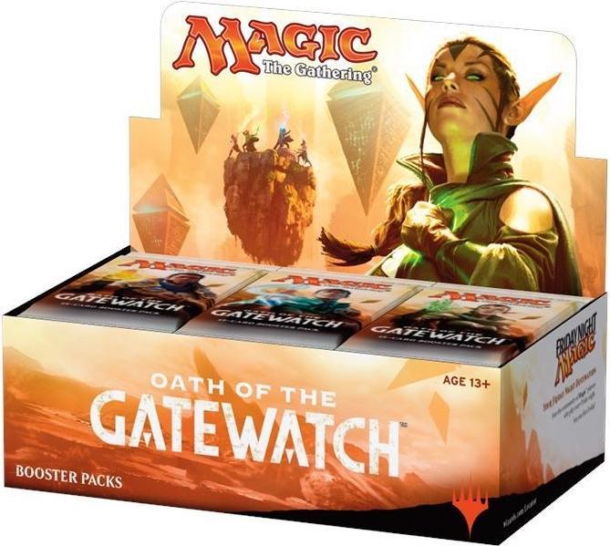 Actual product image Magic the Gathering Oath Gatewatch Draft Booster Box - - EN (English, Booster display)