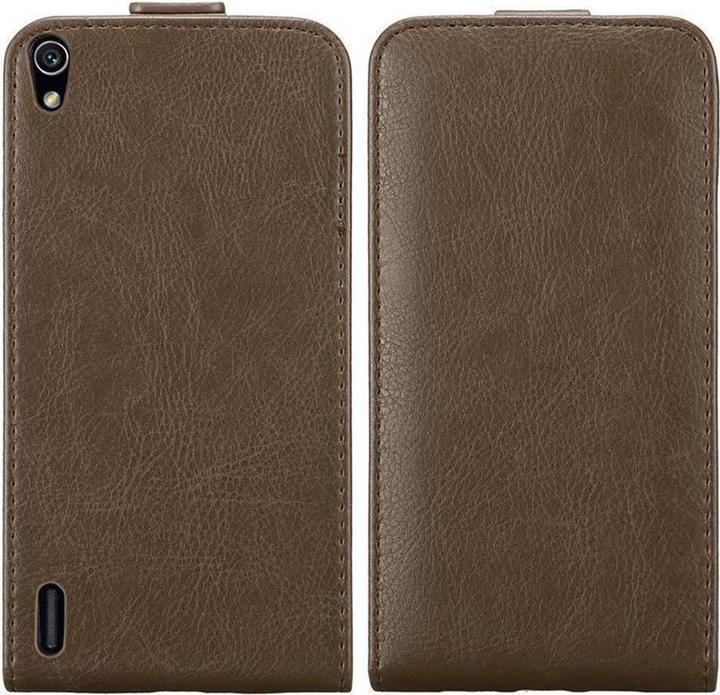 Immagine prodotto Cadorabo Flip come copertura invisibile (Huawei Ascend P7)