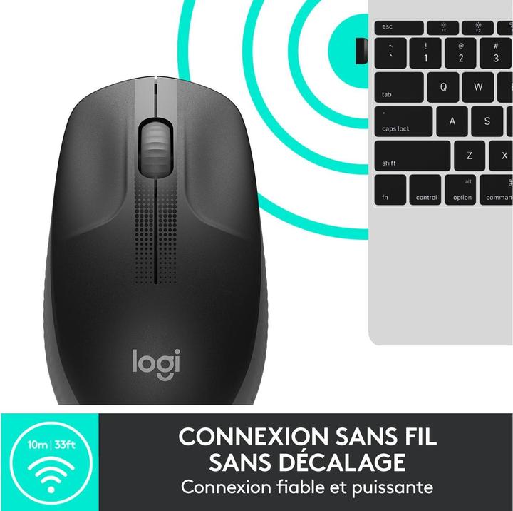 Immagine prodotto Logitech M190 (Senza fili)