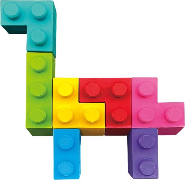 Produktbild Magni Block-Wachsmalkreiden Brachiosaurus (Mehrfarbig)
