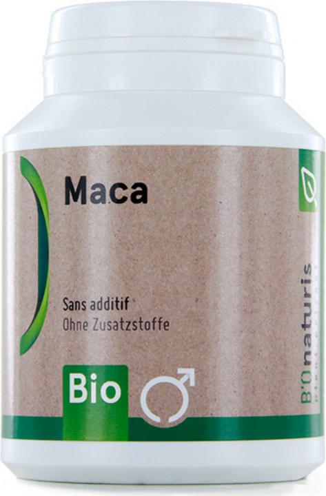 Actual product image B'Onaturis Maca capsule 350 mg organic (1 Piece, Capsules, 0.35 g)