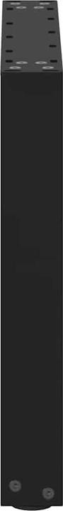 Image du produit VidaXL Pieds de table basse en U 2 pcs. noir 60x(72-73) cm acier Pied de table