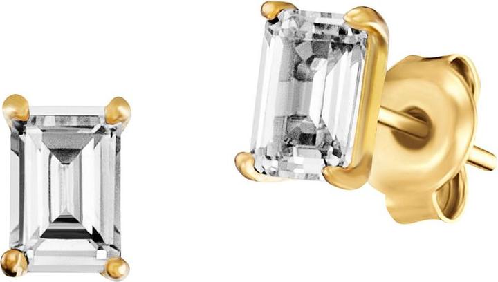 Produktbild Julie Julsen Ohrstecker Rectangle (Silber 925)