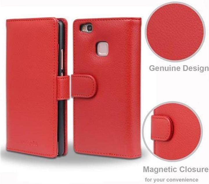 Image du produit Cadorabo Book avec 3 pochettes pour cartes Couverture (Huawei P9 Lite)