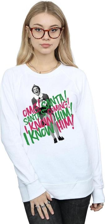 Immagine prodotto Elf Santa's Coming Felpa Donna (S)