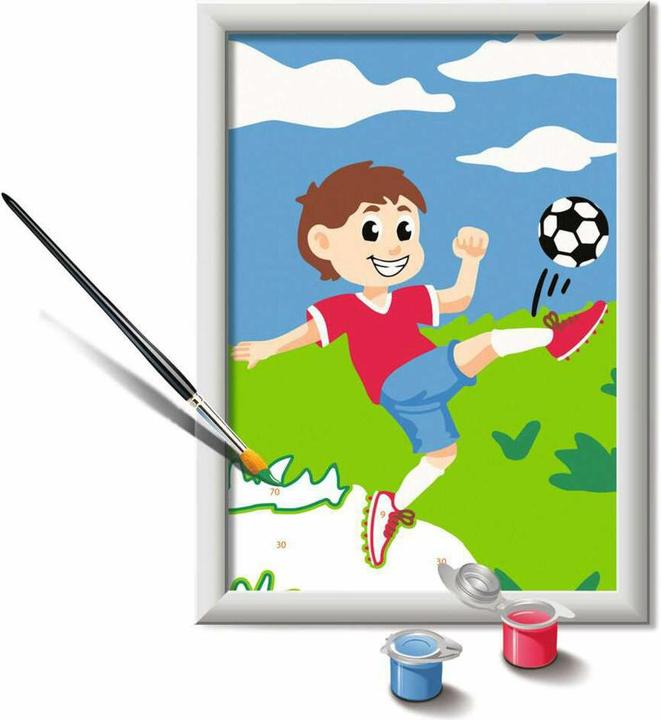 Image du produit Ravensburger Peinture par numéros 23761 - Le plaisir du football - Enfants à partir de 7 ans