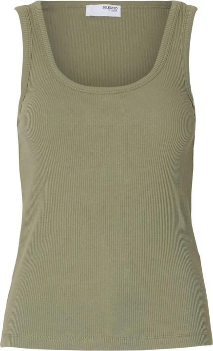 Immagine prodotto Selected Femme Rippmuster Baumwoll Tanktop (S)