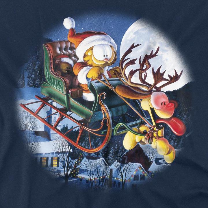 Image du produit Garfield - T-shirt MOONLIGHT RIDE - Homme (S)