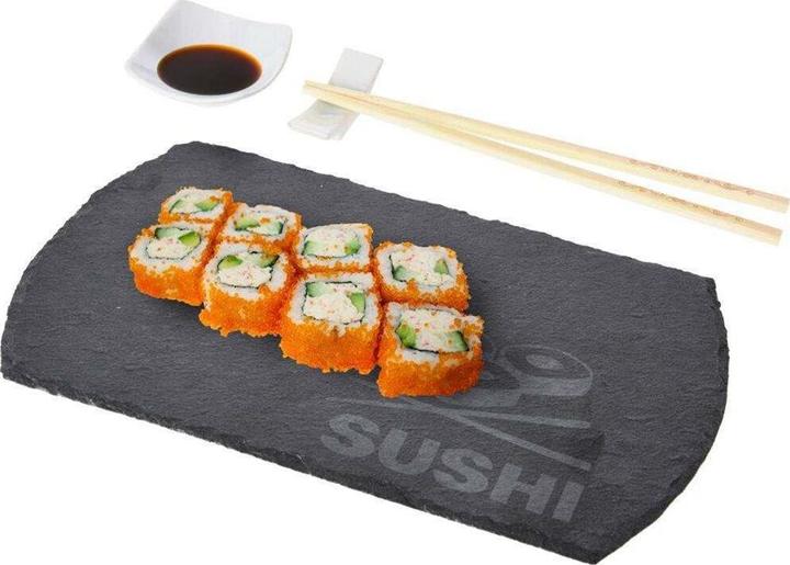 Actual product image Natura Punto Slate sushi plate (4 Piece)