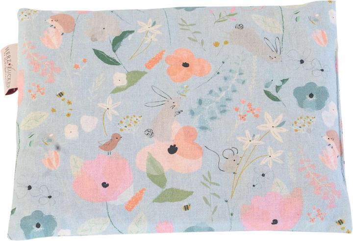 Image du produit Herzzucker COEUR ZUCKER Coussin aux noyaux de cerise Fleurs (21 x 16 cm)