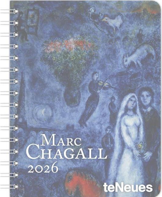 Actual product image MarcChagall2026-Diary-Buchkalender-Taschenkalender-Kunstkalender-16 (German)