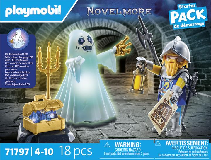 Image du produit Playmobil Fantôme de château et chevalier (71797, Playmobil Novelmore)