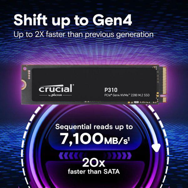 Produktbild Crucial P310 (500 GB, M.2 2280)