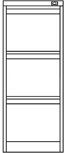 Immagine prodotto Bisley Eco (41,5 x 62,5 x 101,5 cm)