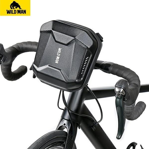 Actual product image Wildman Etui/uchwyt na rower E18 sakwa na ramę czarna/black